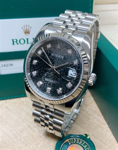 Rolex Datejust 36 116234 Black .